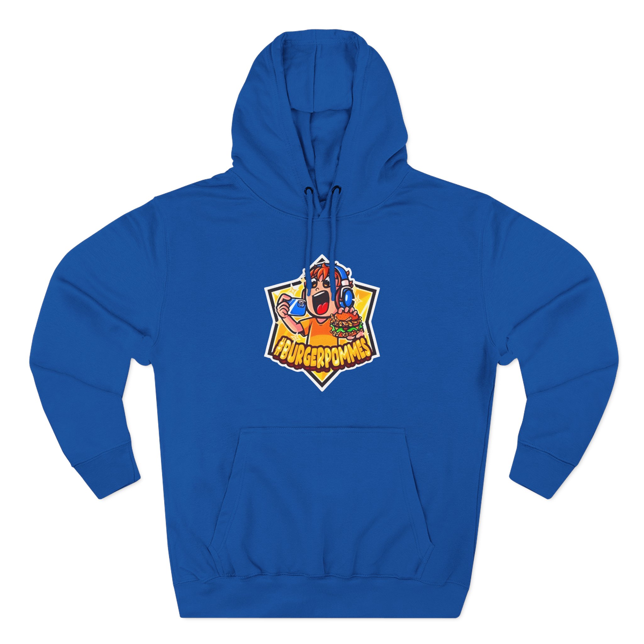 Burger Pommes Three-Panel Fleece Hoodie