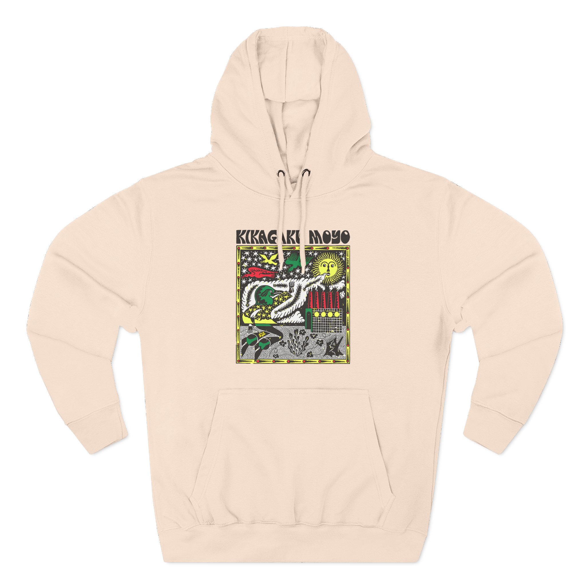 Kikagaku Moyo Three-Panel Fleece Hoodie