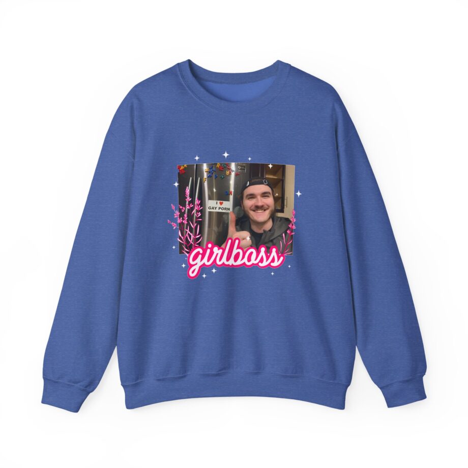 Jschlatt Girlboss Unisex Heavy Blend™ Crewneck Sweatshirt