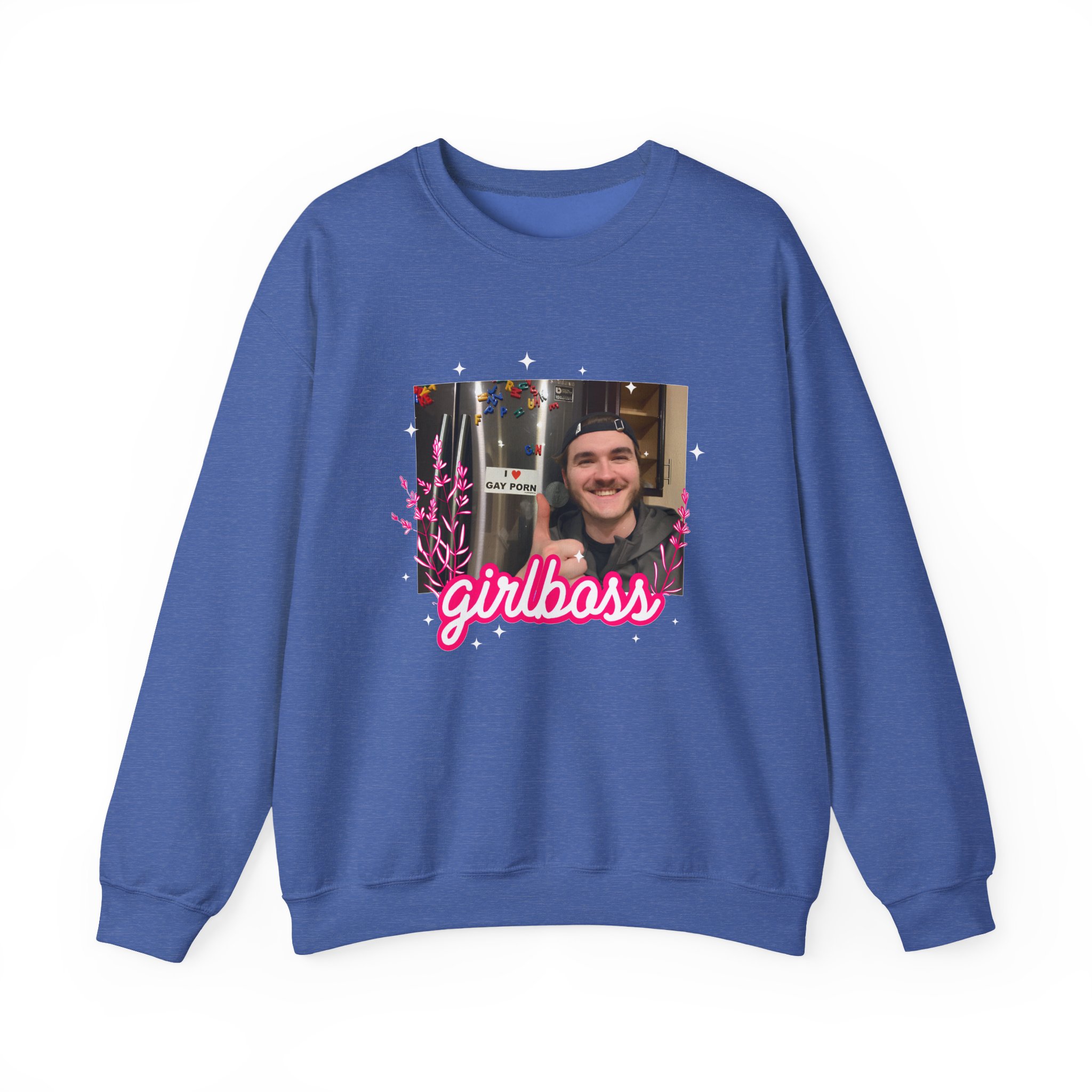 Jschlatt Girlboss Unisex Heavy Blendâ„¢ Crewneck Sweatshirt