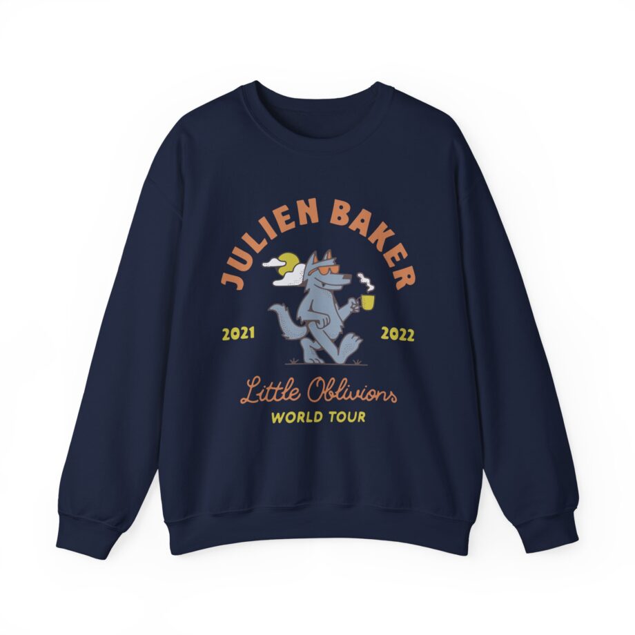 Julien Baker Little Oblivions World Tour Unisex Heavy Blend™ Crewneck Sweatshirt