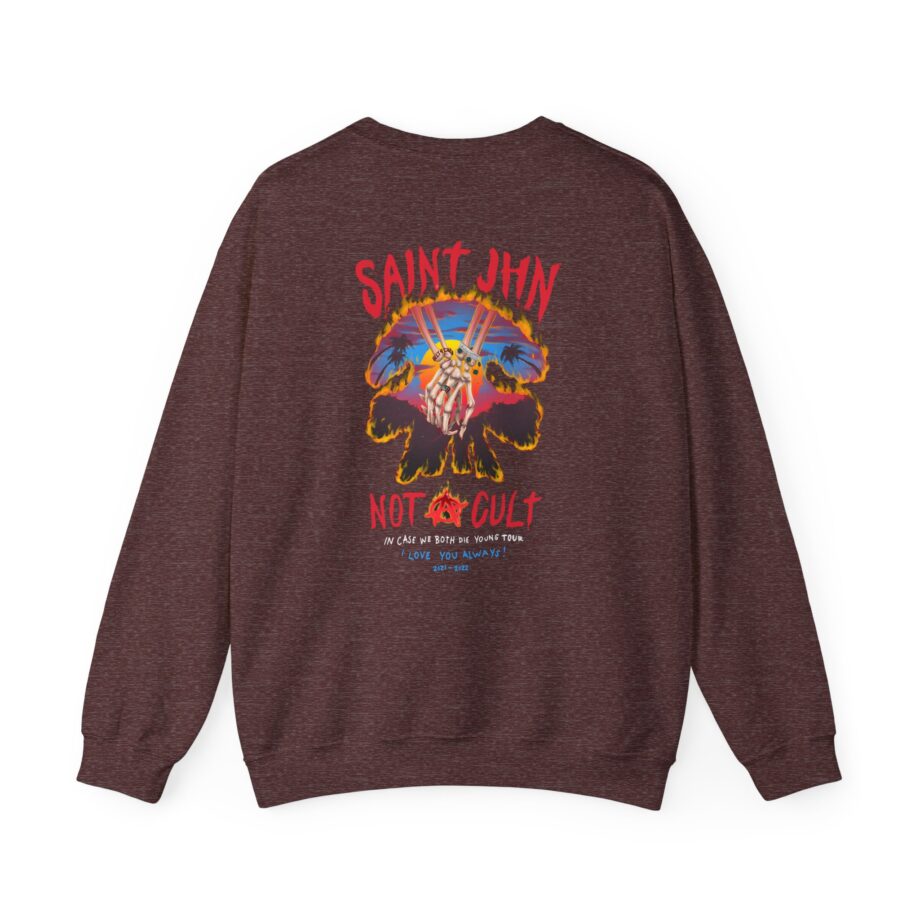 Saint Jhn Horse Stampede Unisex Heavy Blend™ Crewneck Sweatshirt