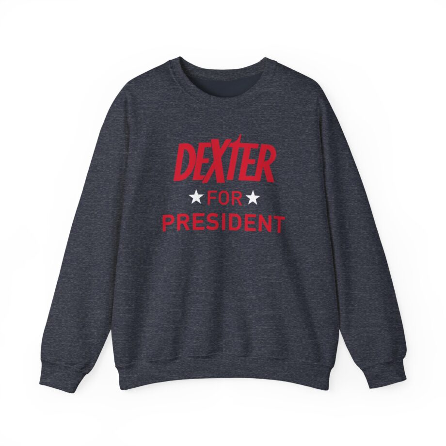 Dexter For President Unisex Heavy Blend™ Crewneck Sweatshirt
