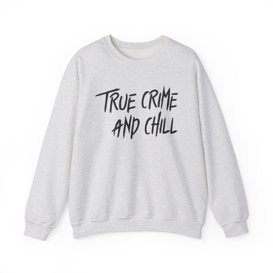 Kendall Rae True Crime and Chill Unisex Heavy Blend™ Crewneck Sweatshirt
