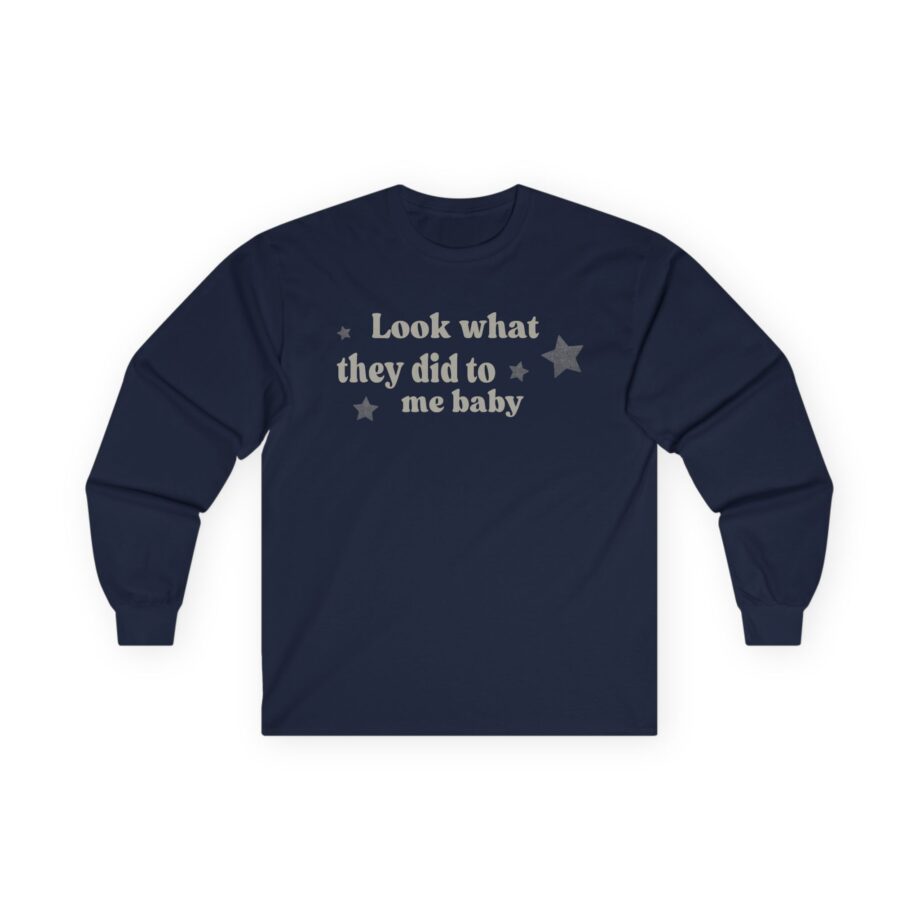 Daniel Caesar 2024 Look What They Did to Me Baby Unisex Ultra Cotton Long Sleeve Tee