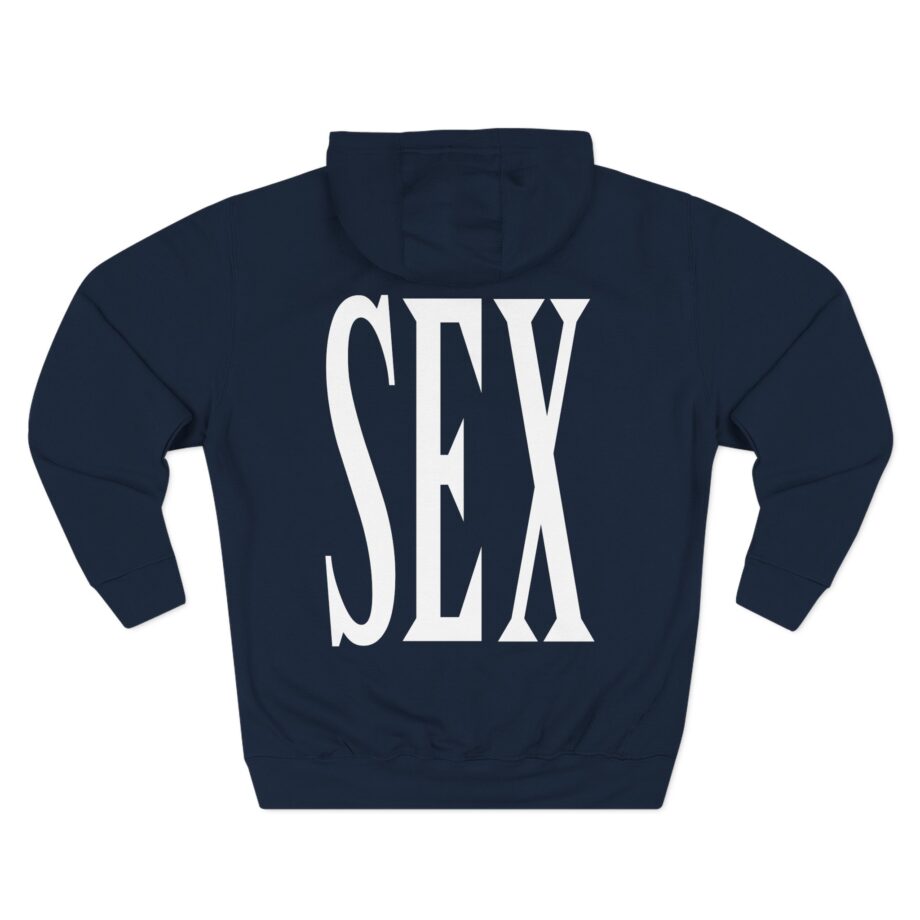 Sexmane Three-Panel Fleece Hoodie