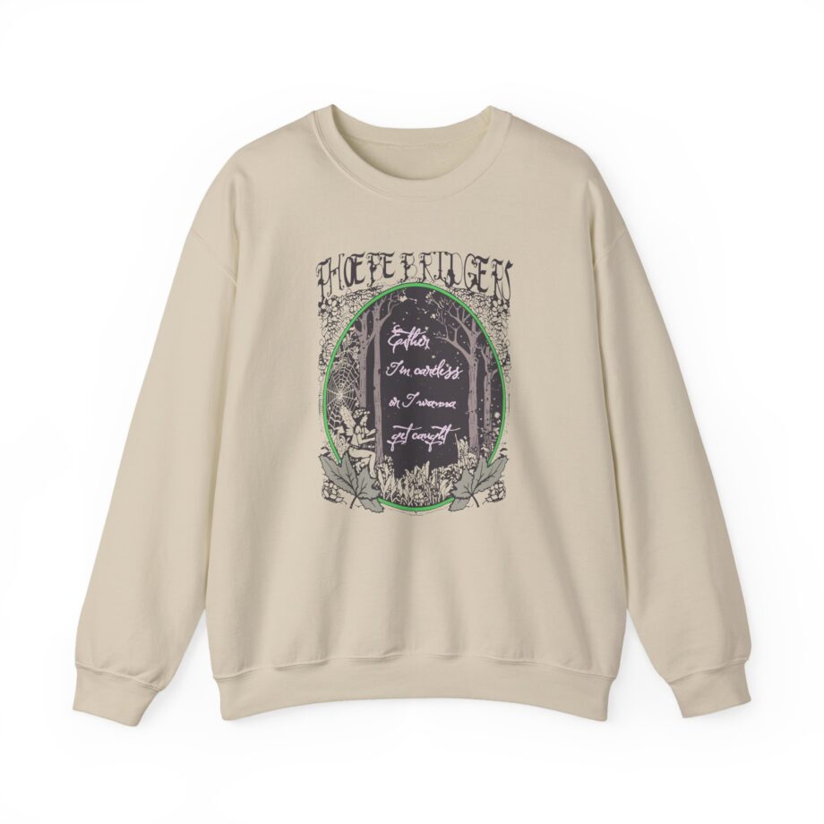 Phoebe Bridgers Ether Tin Cartels on I Wanna Get Caught Unisex Heavy Blend™ Crewneck Sweatshirt