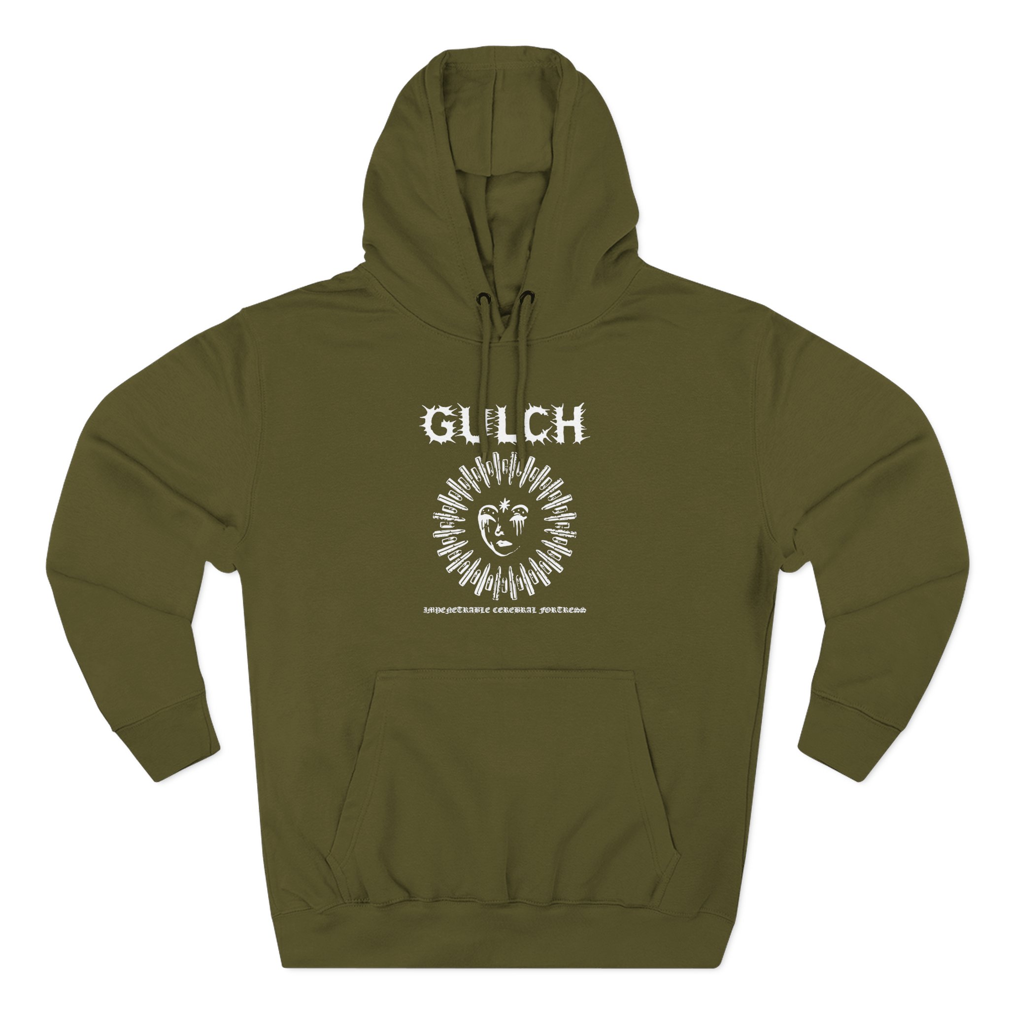 Gulch - Bullet Circle Three-Panel Fleece Hoodie