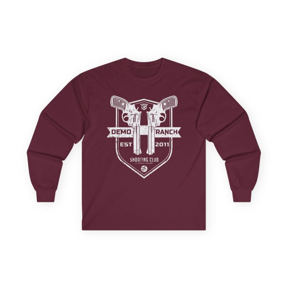 Demo Ranch Shooting Club Pocket Unisex Ultra Cotton Long Sleeve Tee