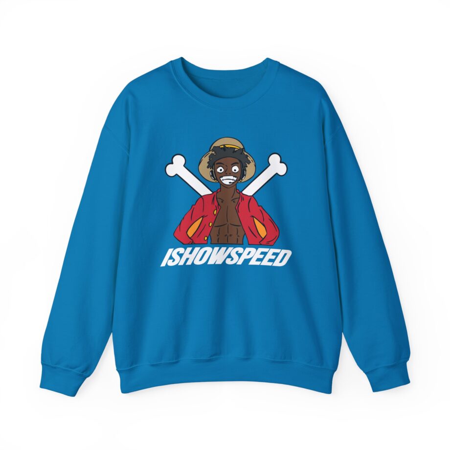 Luffy Ishowspeed Unisex Heavy Blend™ Crewneck Sweatshirt