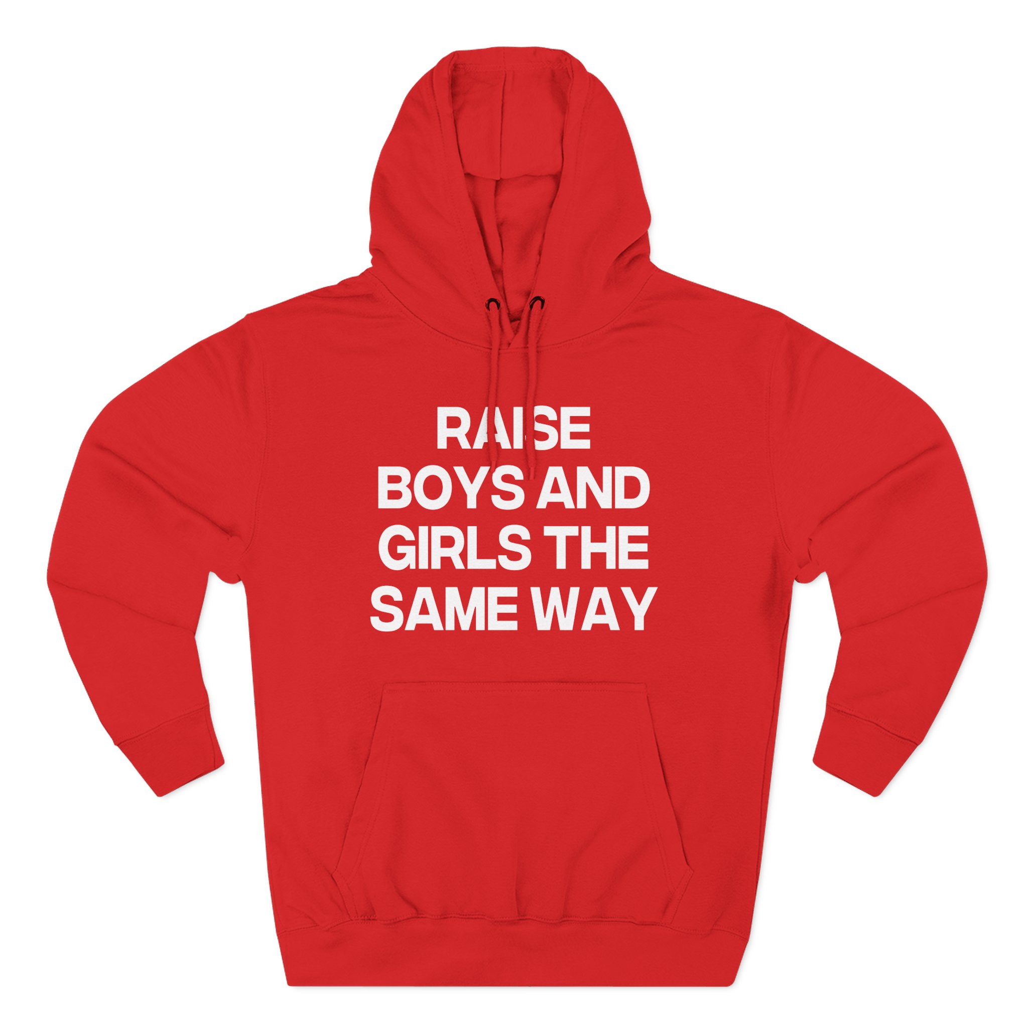 Jenny Holzer Raise the Same Way Three-Panel Fleece Hoodie