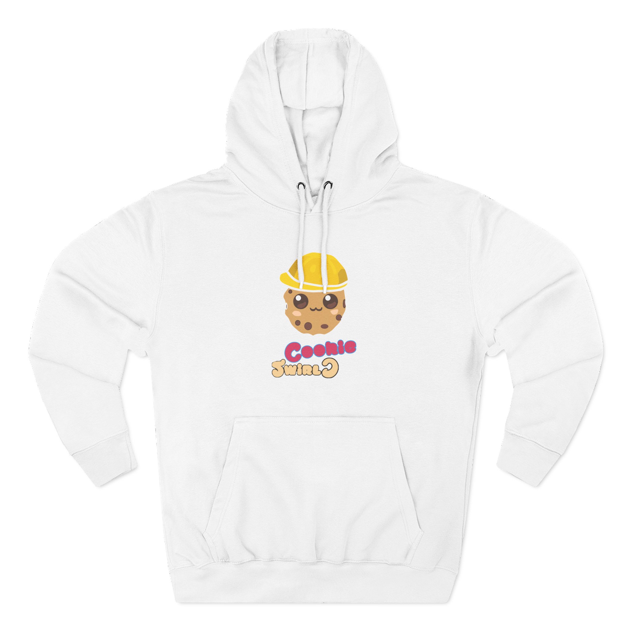 Cookieswirlc Three-Panel Fleece Hoodie