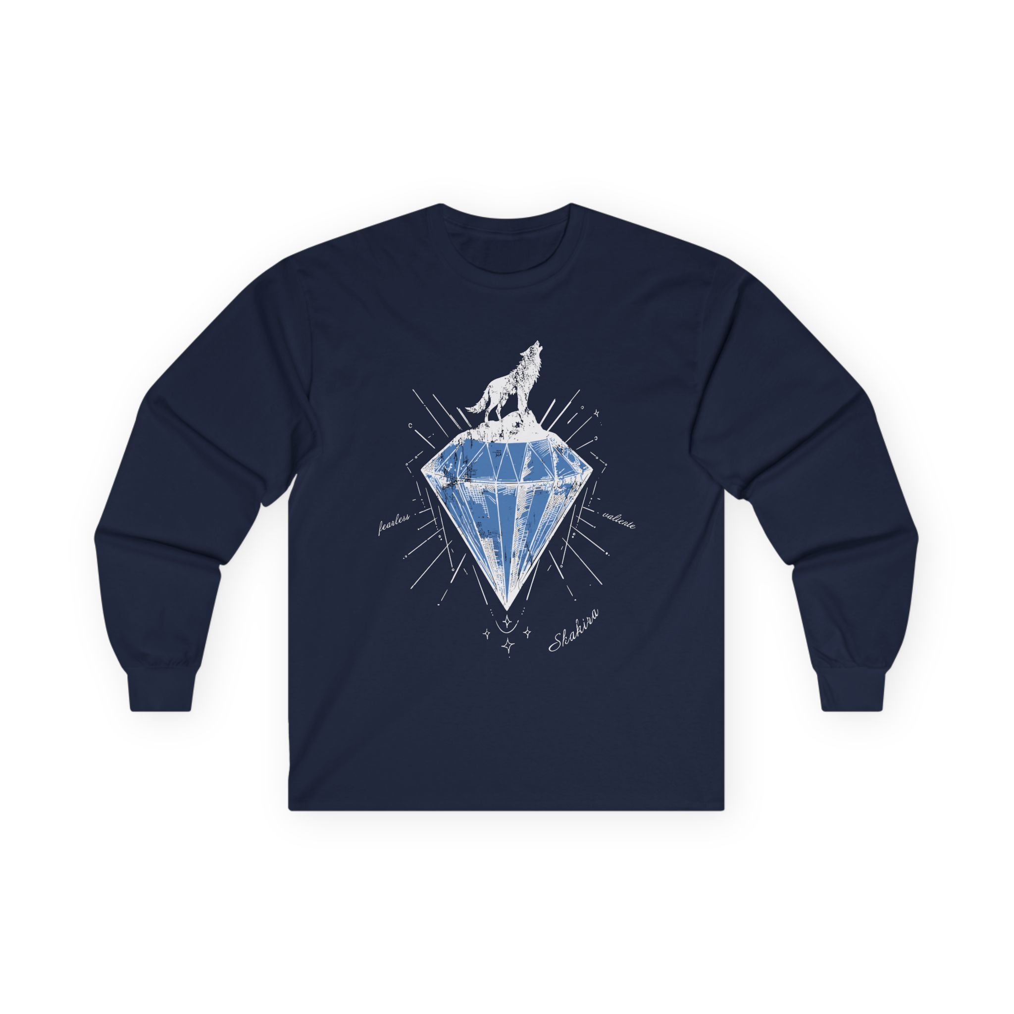 Shakira Diamond Wolf Unisex Ultra Cotton Long Sleeve Tee