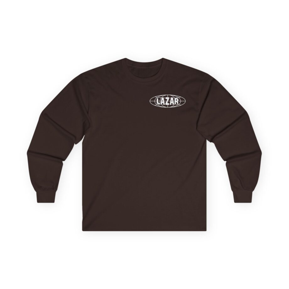 Lazarbeam Globe Indigo Unisex Ultra Cotton Long Sleeve Tee