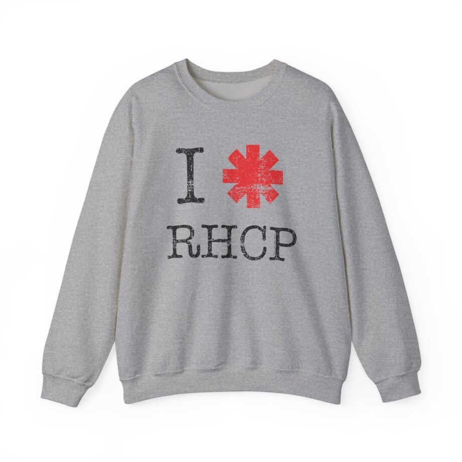 Red Hot Chili Peppers I Heart Rhcp Unisex Heavy Blend™ Crewneck Sweatshirt
