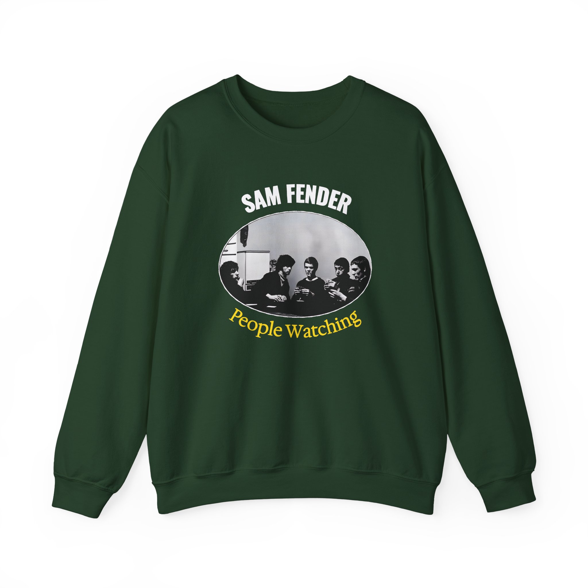 Sam Fender People Watching Unisex Heavy Blendâ„¢ Crewneck Sweatshirt