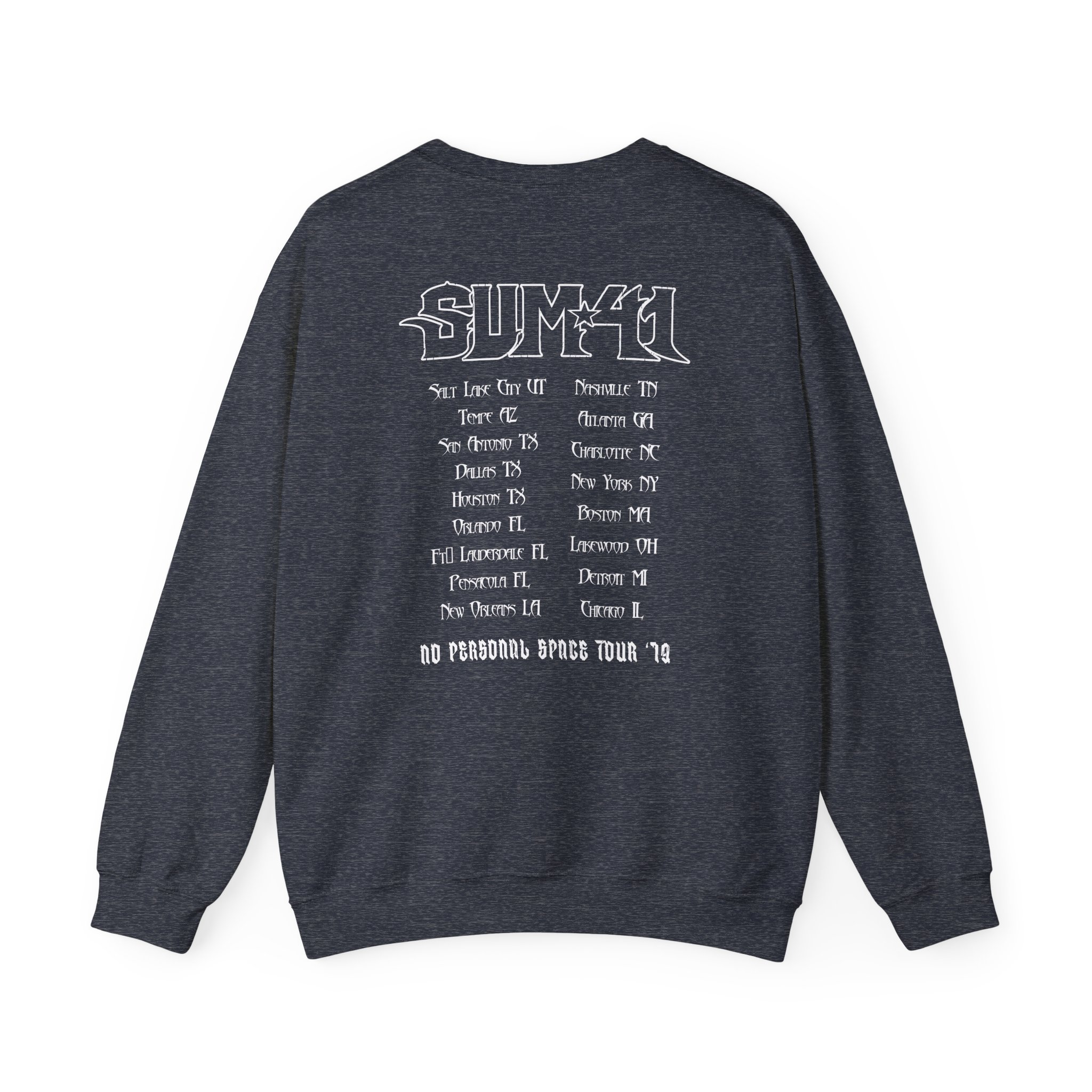 Sum 41 Reap41 Itin Unisex Heavy Blendâ„¢ Crewneck Sweatshirt