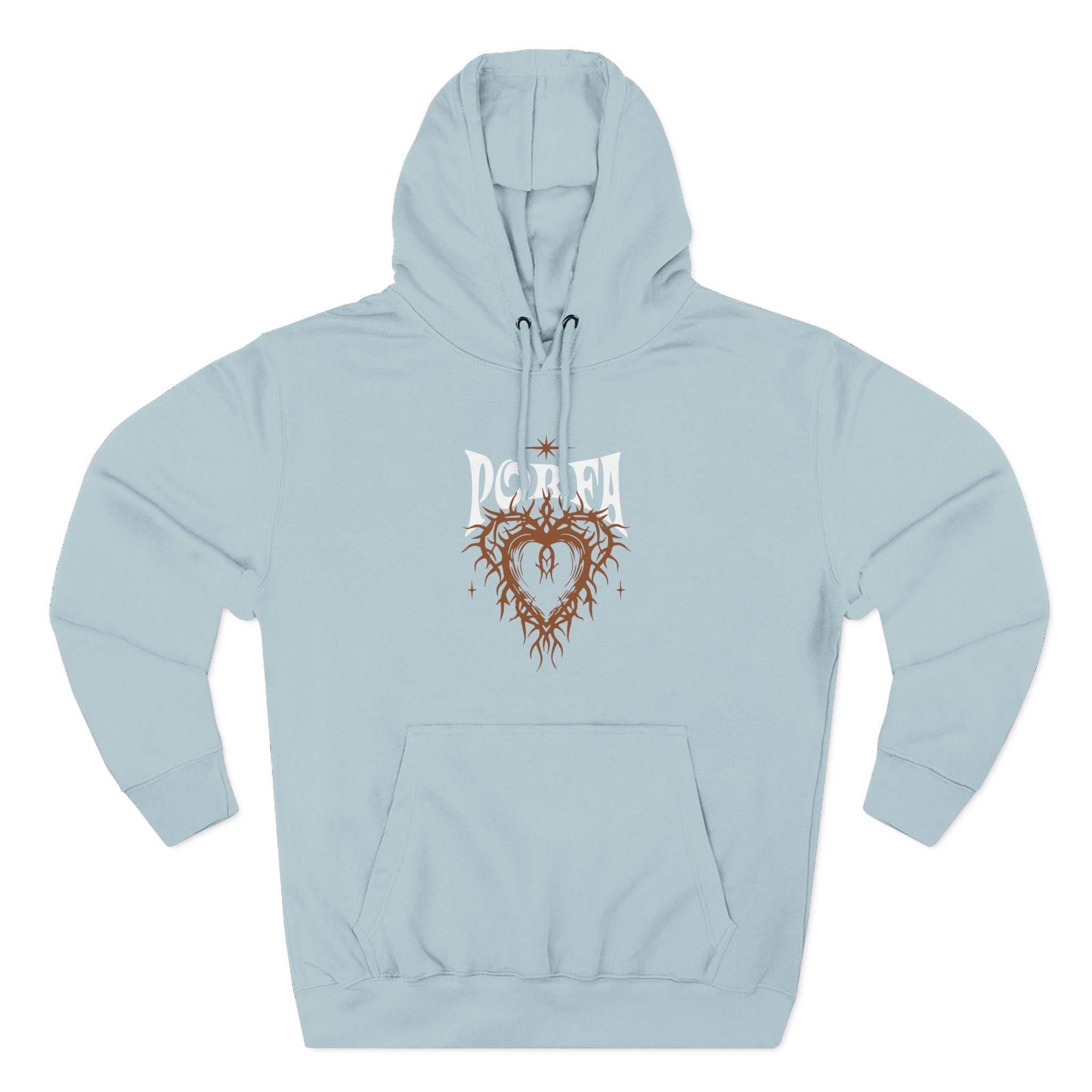Porfa Thorn Three-Panel Fleece Hoodie