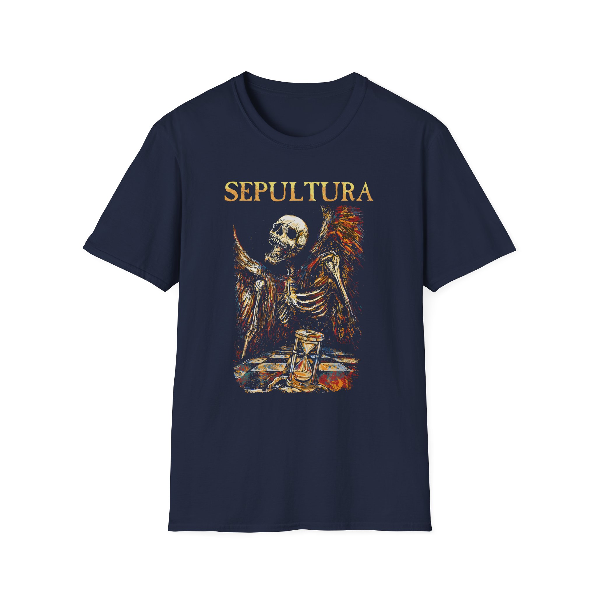 Sepultura Hourglass Unisex Softstyle T-Shirt