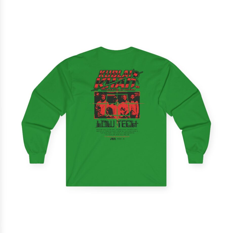Kublai Khan Low Tech Unisex Ultra Cotton Long Sleeve Tee
