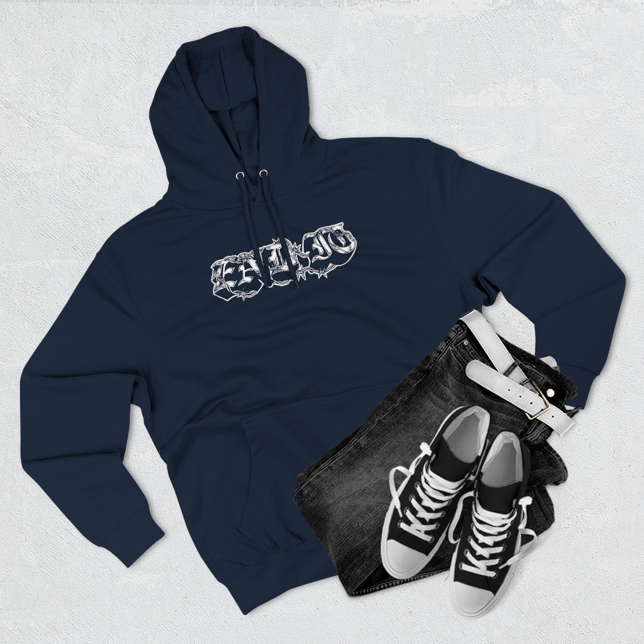 End It Three-Panel Fleece Hoodie