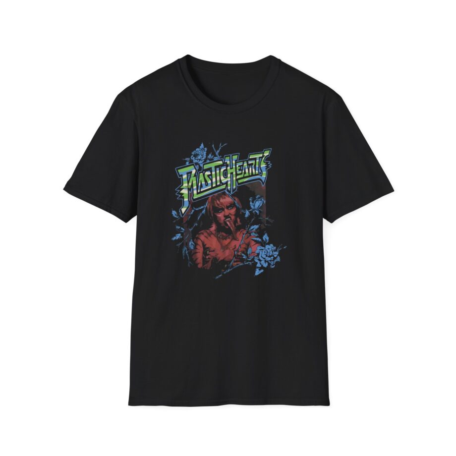 Miley Cyrus Madeworn Plastic Hearts Tongue Unisex Softstyle T-Shirt