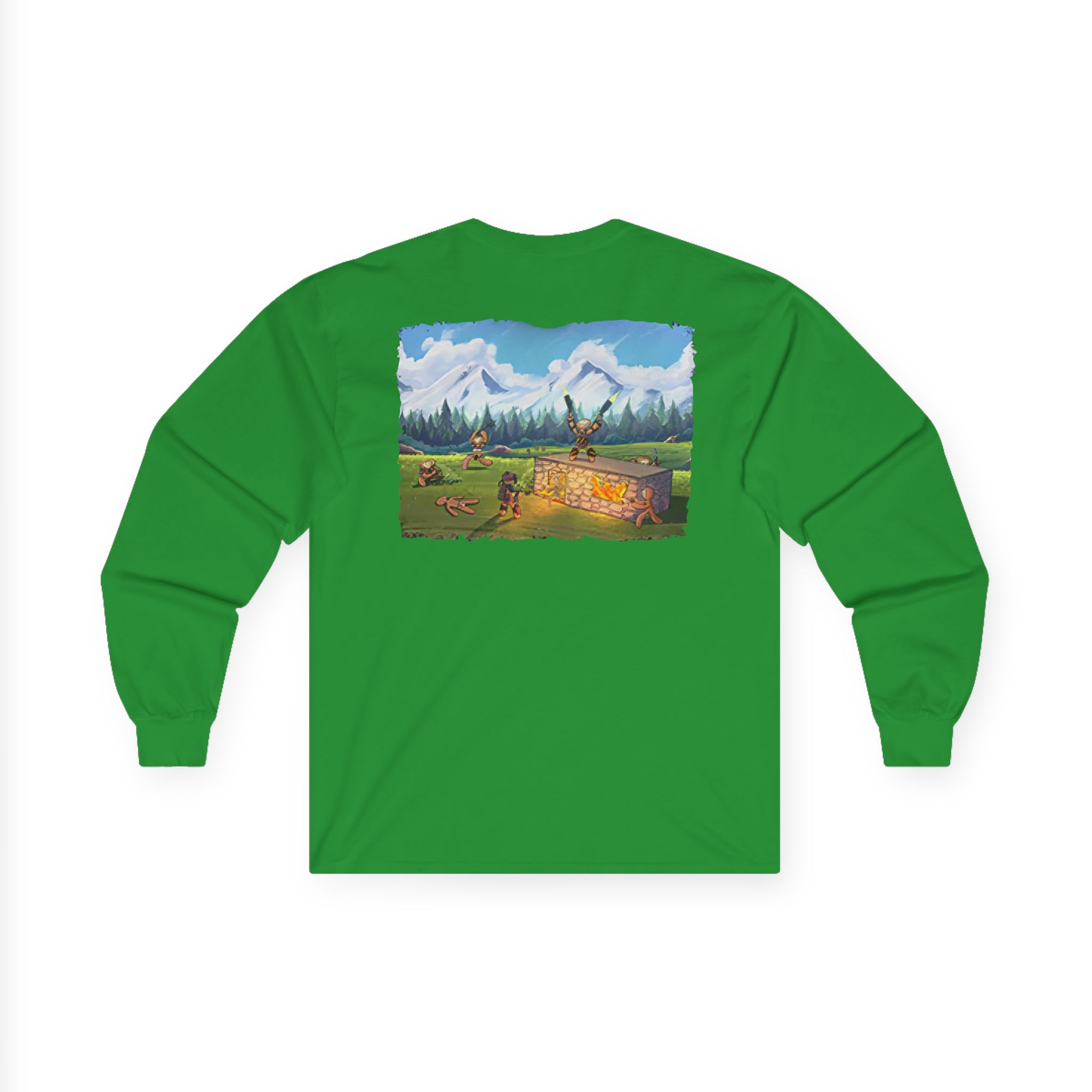 Spoonkid Battlefield Unisex Ultra Cotton Long Sleeve Tee