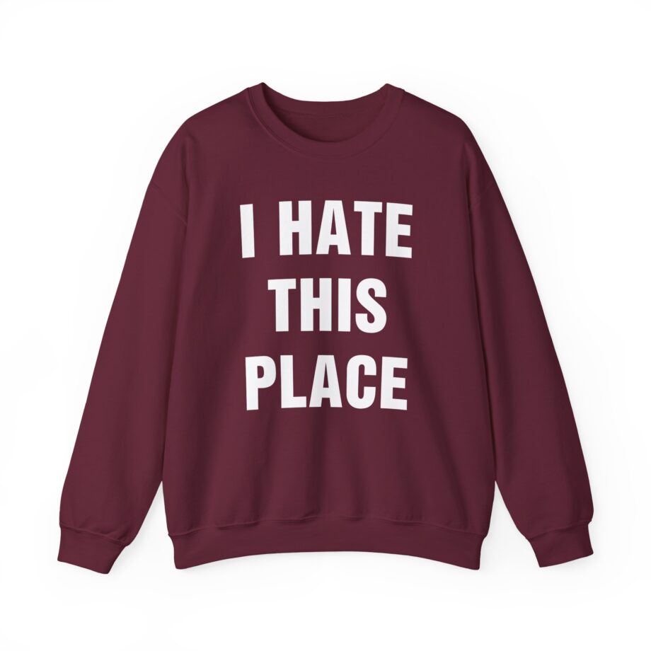 Hot Water Music I Hate This Place Unisex Heavy Blend™ Crewneck Sweatshirt
