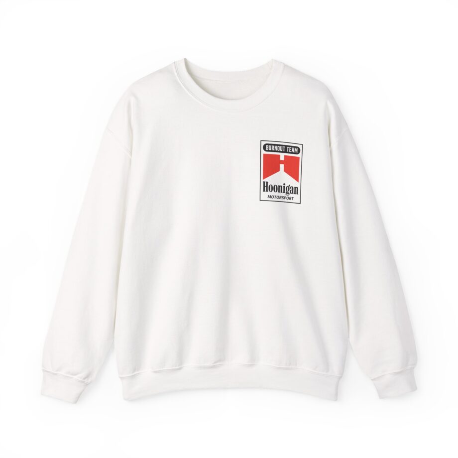 Ken Block Hoonigan Burnout Team  Unisex Heavy Blend™ Crewneck Sweatshirt