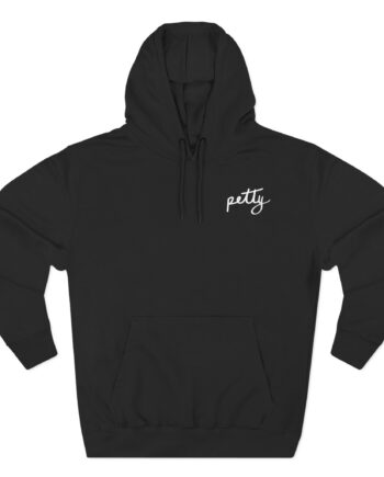 Charlotte Dobre Petty Three-Panel Fleece Hoodie