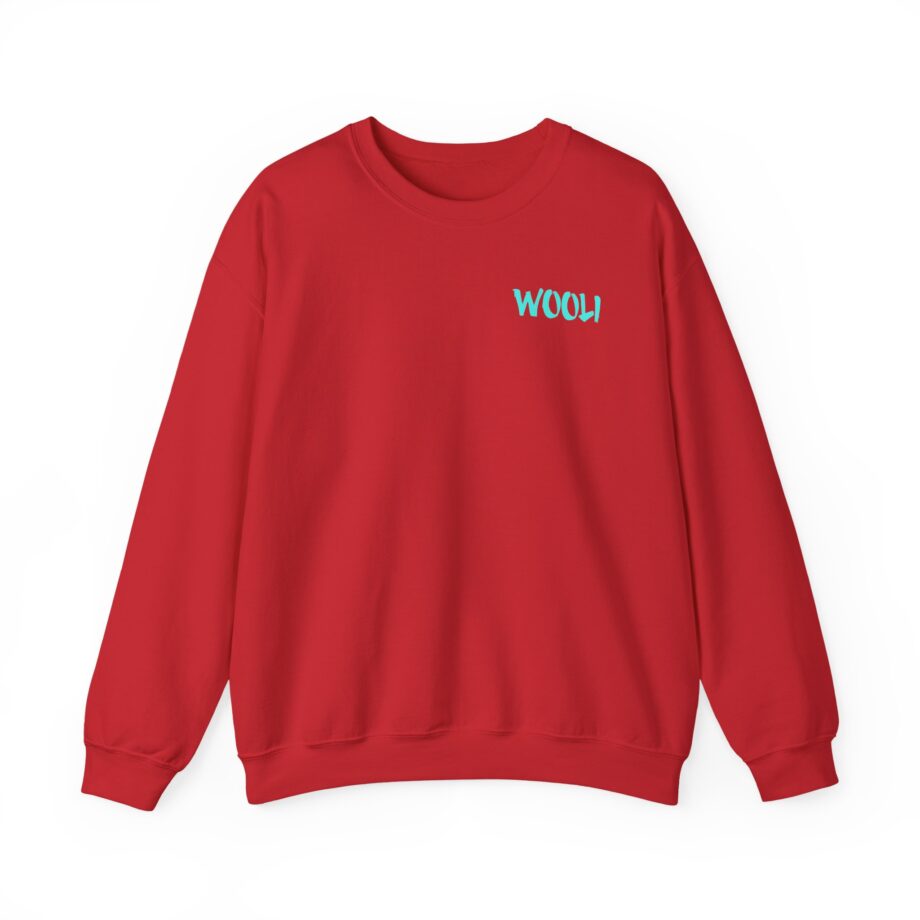 Wooli Teal Unisex Heavy Blend™ Crewneck Sweatshirt