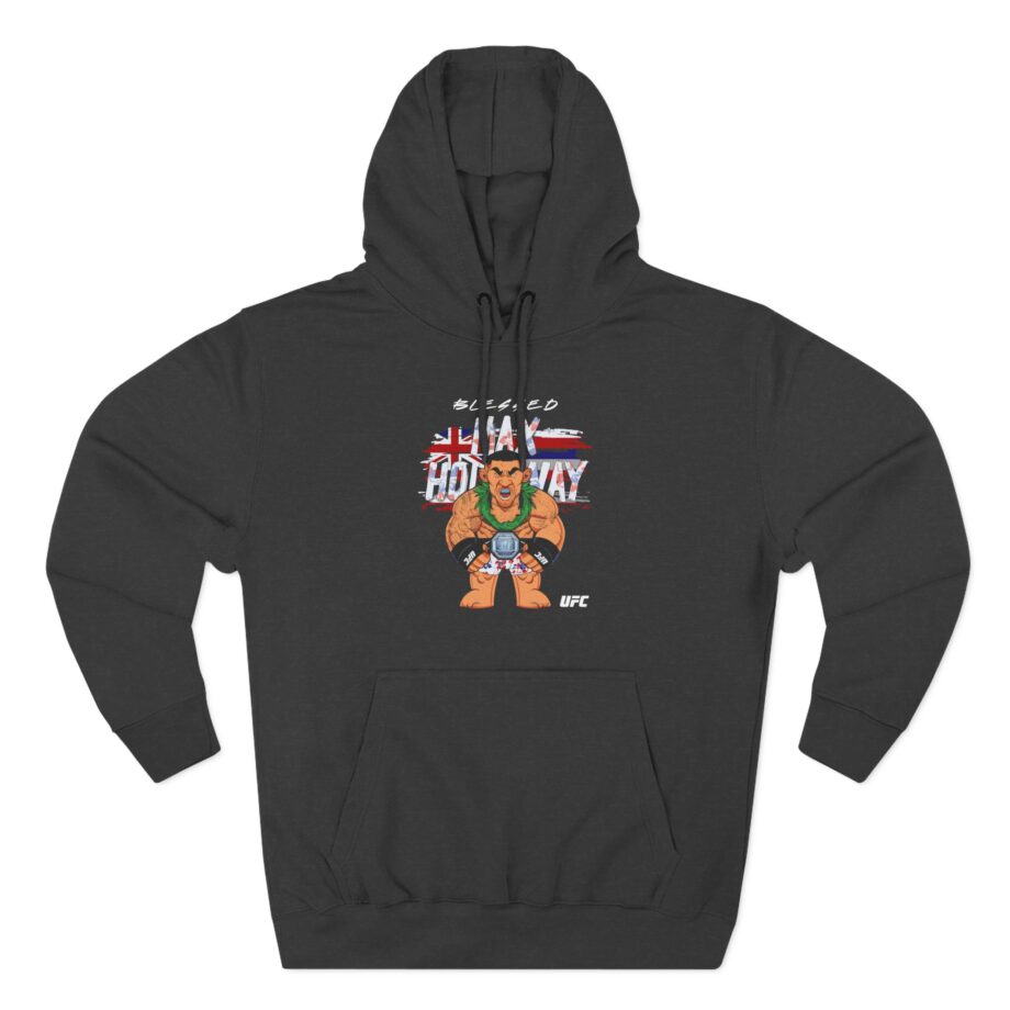 Max Holloway Big Shots Hawaii Three-Panel Fleece Hoodie