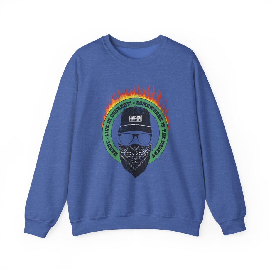 Hardy Somewhere in the Desert Unisex Heavy Blend™ Crewneck Sweatshirt