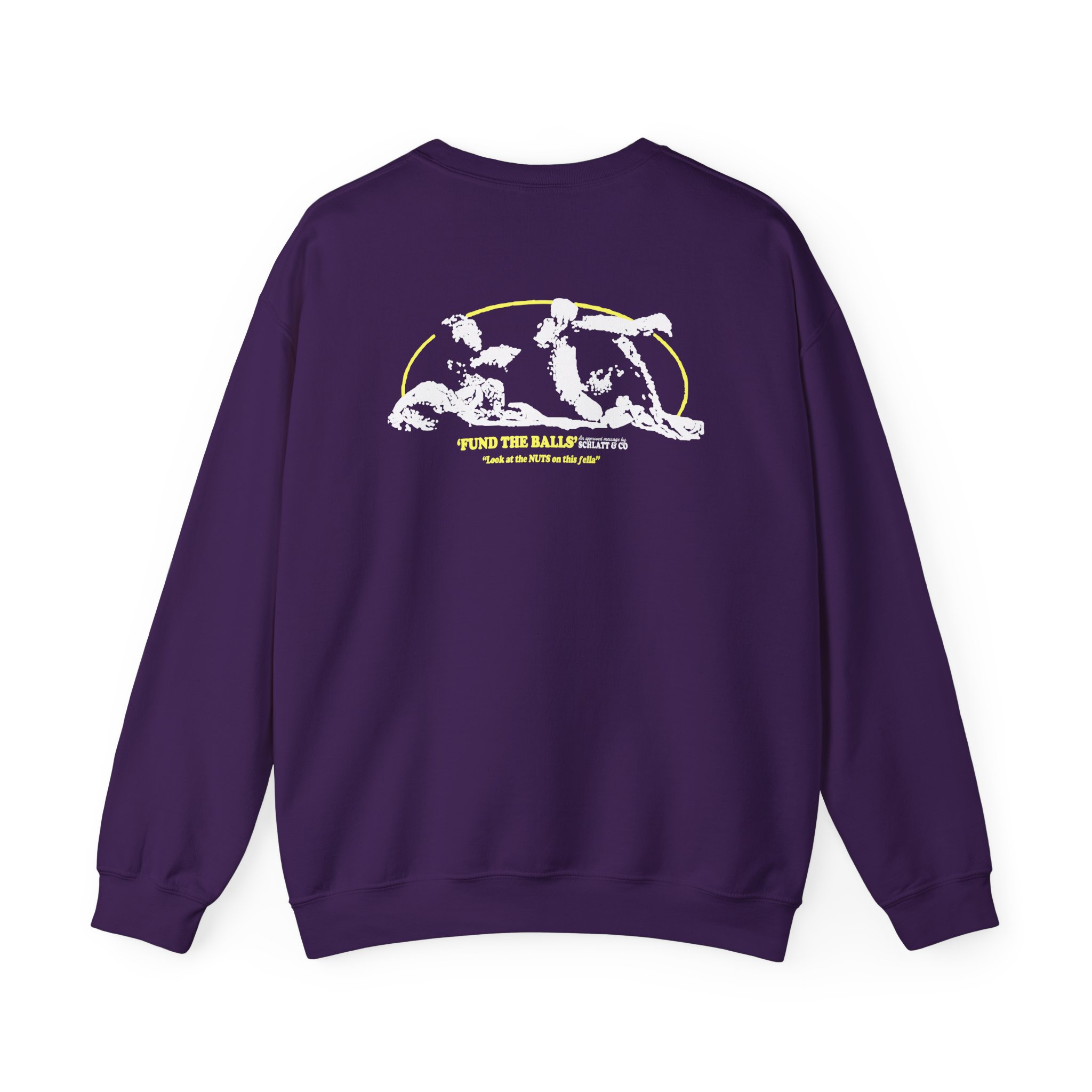 Jschlatt Thunder Balls Fun The Balls Unisex Heavy Blendâ„¢ Crewneck Sweatshirt
