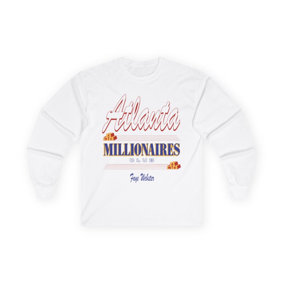 Faye Webster Atlanta Millionaires Club Unisex Ultra Cotton Long Sleeve Tee