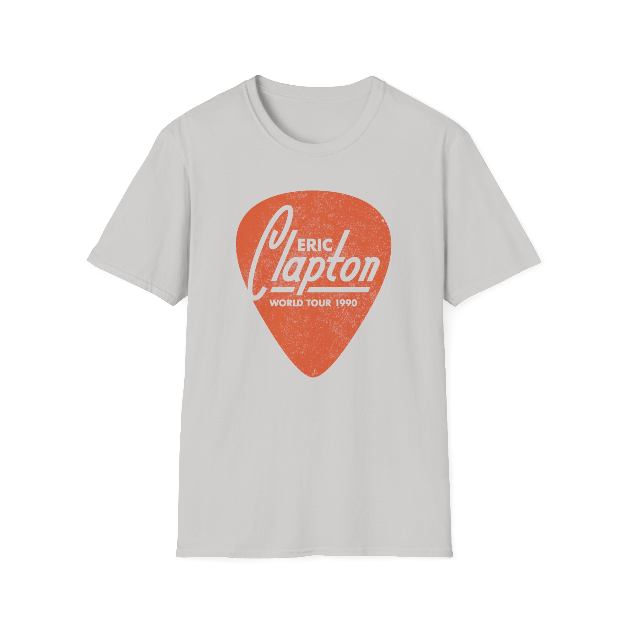 Eric Clapton Guitar Pick Unisex Softstyle T-Shirt