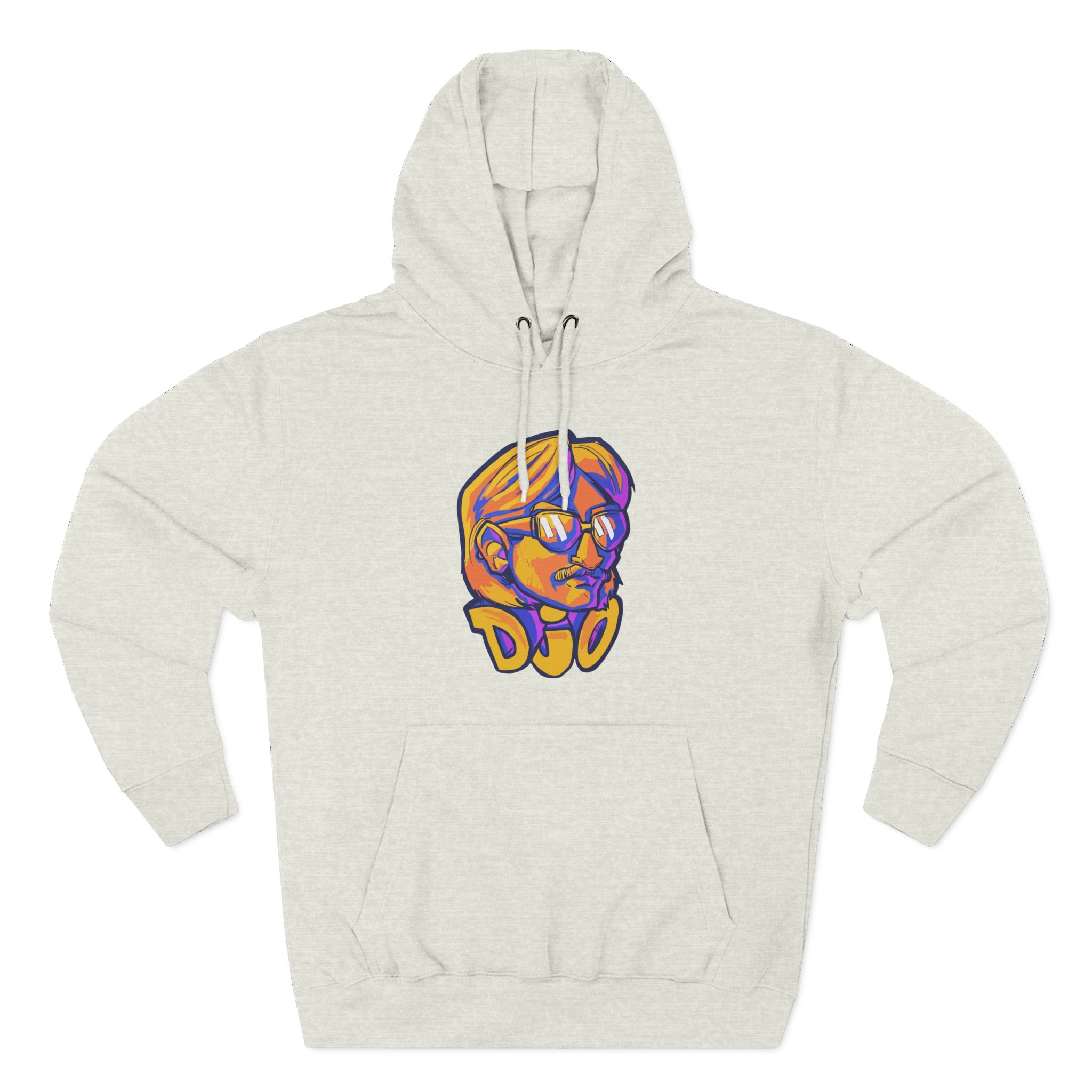 Djo Three-Panel Fleece Hoodie