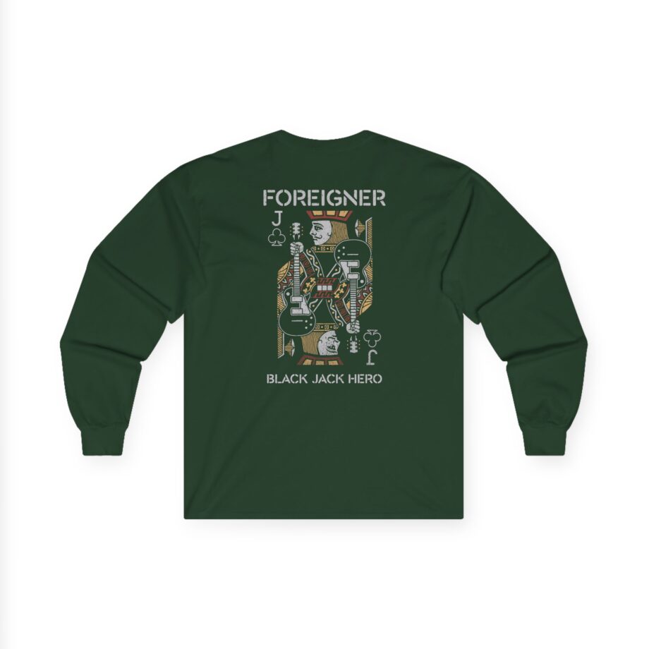 Foreigner Black Jack Hero Unisex Ultra Cotton Long Sleeve Tee