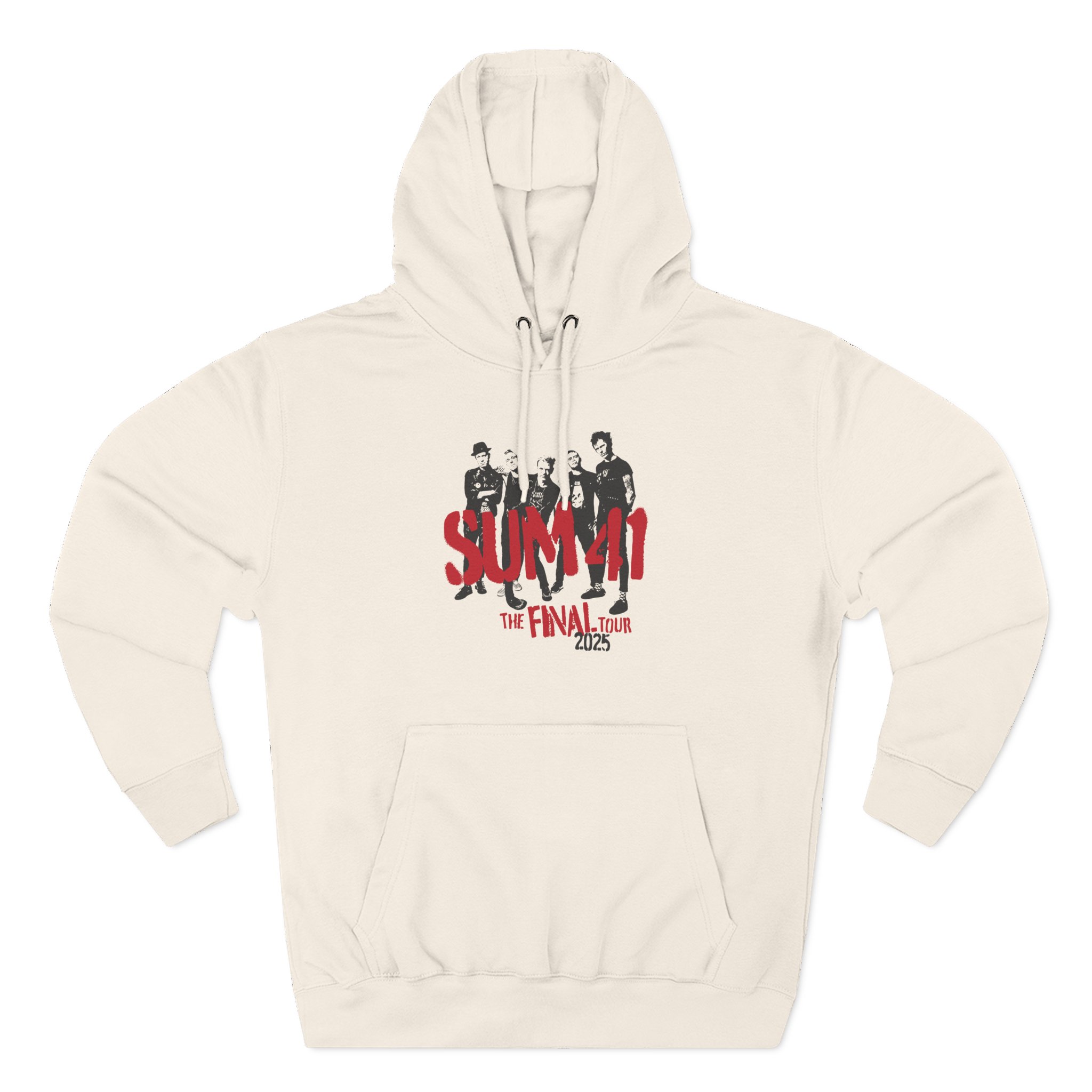Sum 41 the Final Tour Three-Panel Fleece Hoodie
