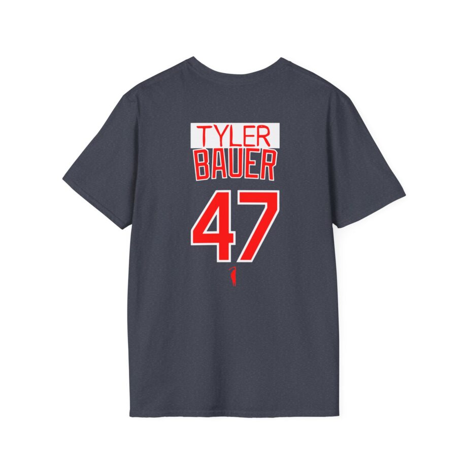 Trevor Bauer Hard Work Never Settles Unisex Softstyle T-Shirt