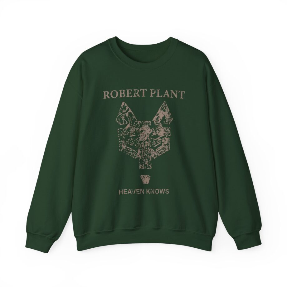 Robert Plant Heaven Knows Unisex Heavy Blend™ Crewneck Sweatshirt