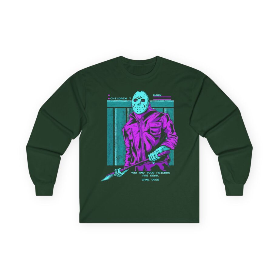 Dashiexp You and Your Friends Are Dead Game Over Unisex Ultra Cotton Long Sleeve Tee