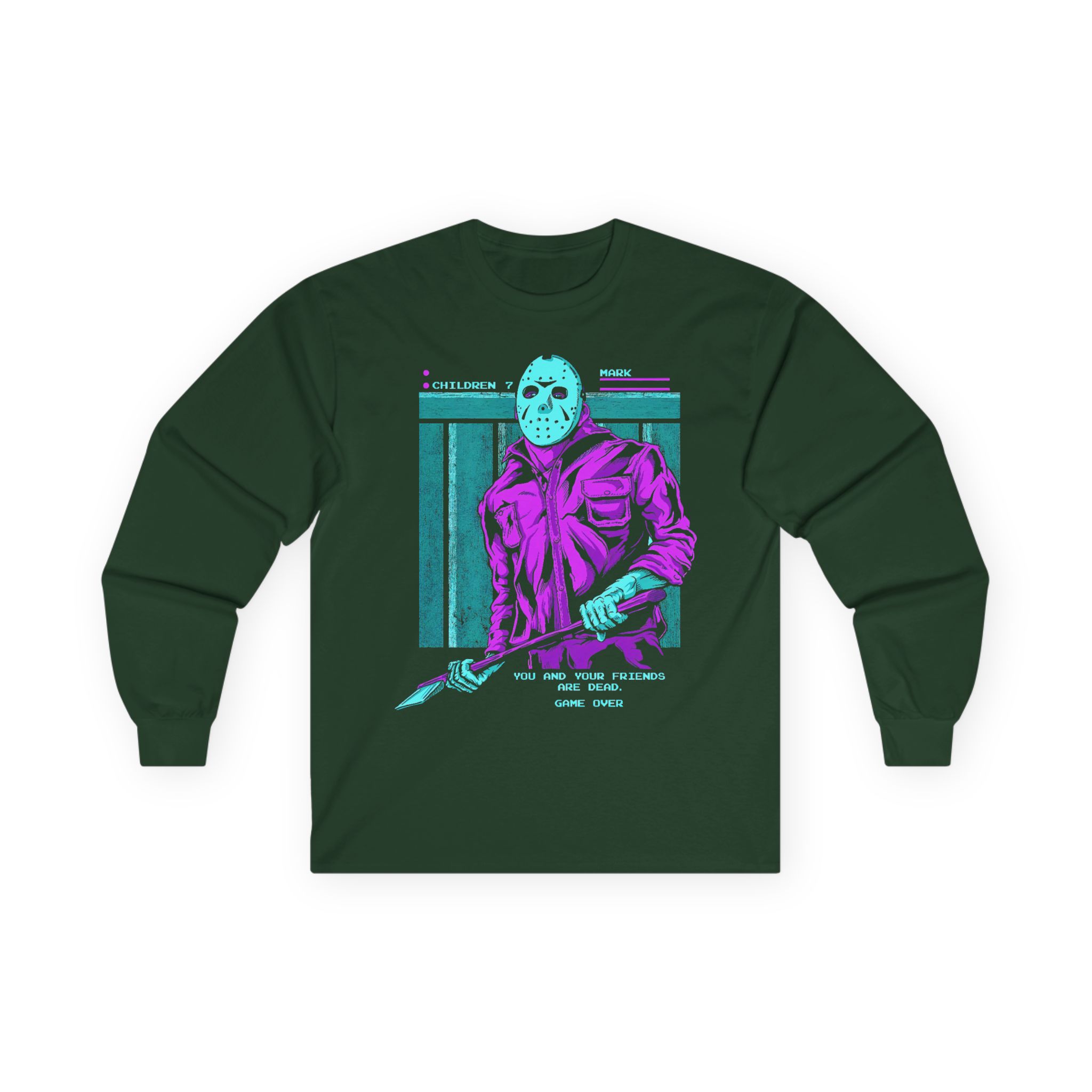 Dashiexp You and Your Friends Are Dead Game Over Unisex Ultra Cotton Long Sleeve Tee