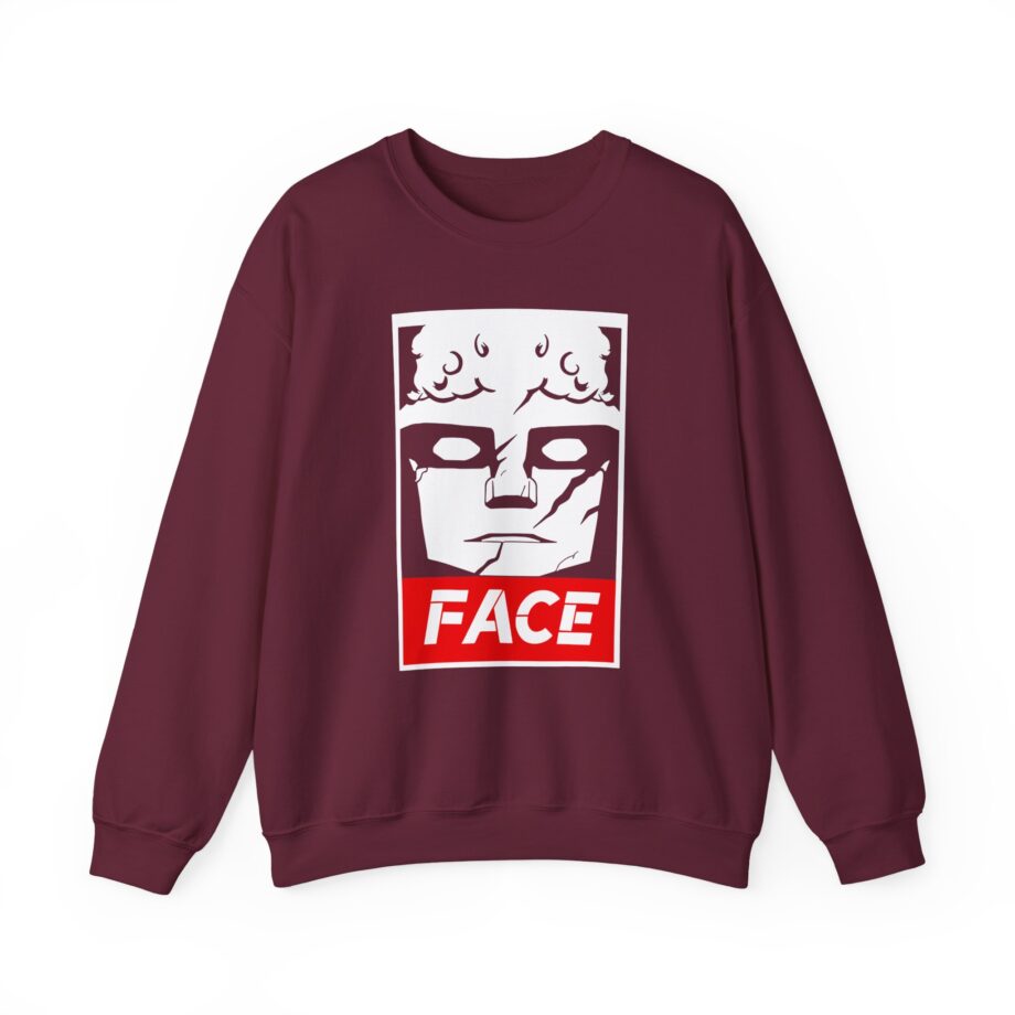Ultrakill Maurice Face Unisex Heavy Blend™ Crewneck Sweatshirt