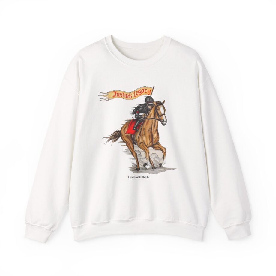 Arcangel Justin's Legacy Lamarock Stable Unisex Heavy Blend™ Crewneck Sweatshirt