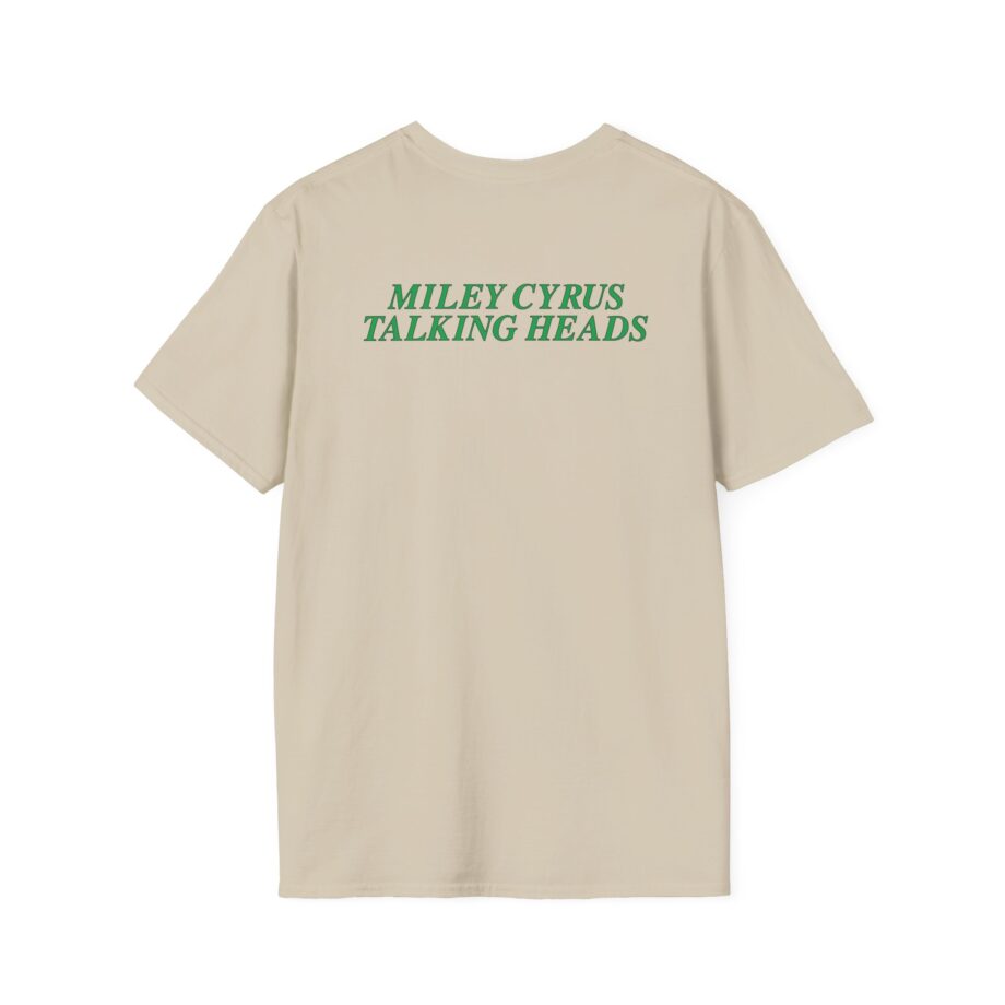 Miley Cyrus Talking Heads X Miley Psycho Killer Unisex Softstyle T-Shirt