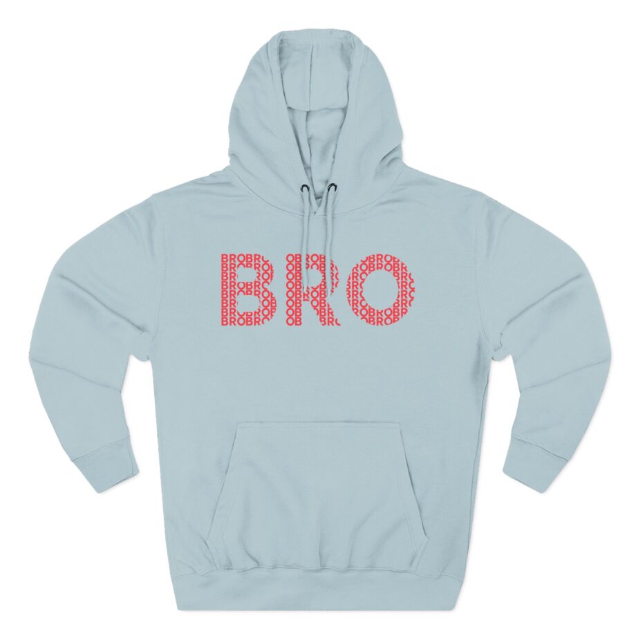 Morgz Bro Three-Panel Fleece Hoodie