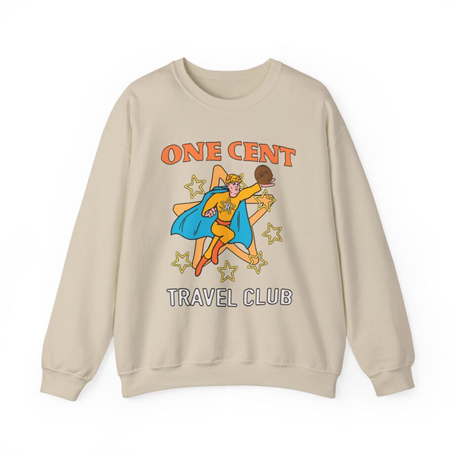 Ryan Trahan One Cent Adventure Awaits Travel Club Unisex Heavy Blend™ Crewneck Sweatshirt