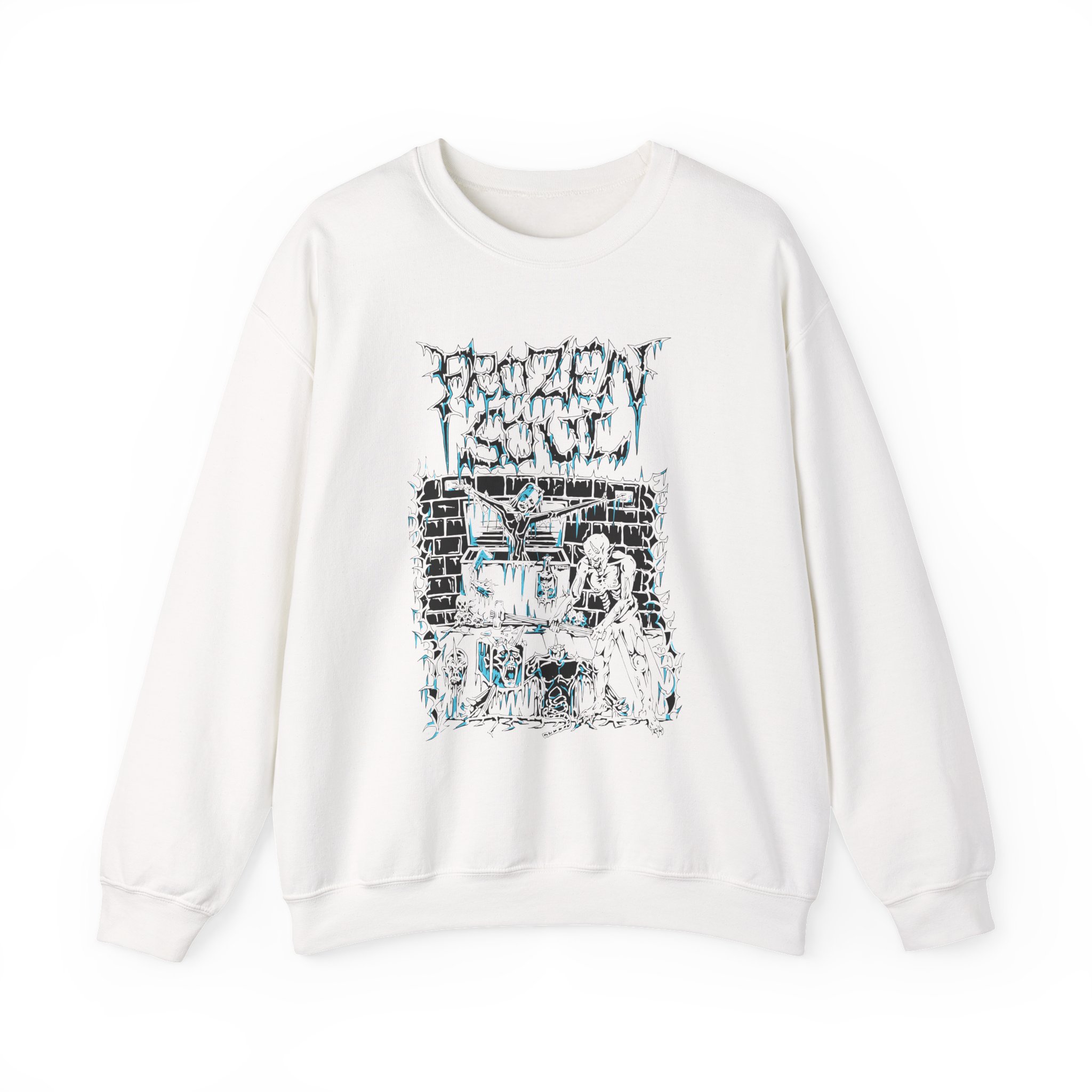 Frozen Soul Hung Up on Ice Unisex Heavy Blendâ„¢ Crewneck Sweatshirt