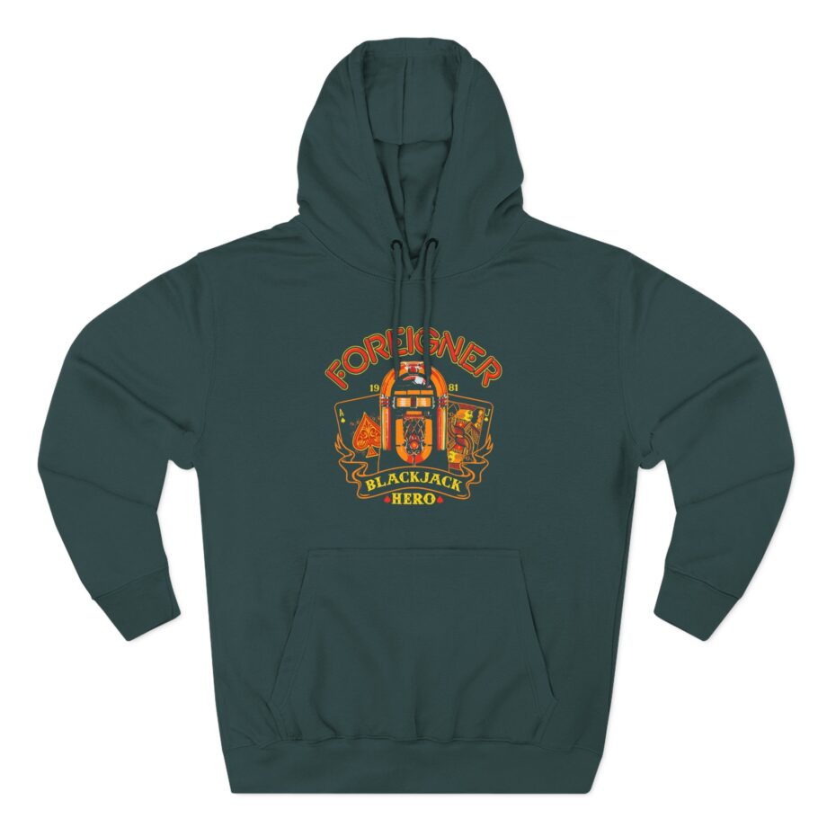 Foreigner Jack Hero Three-Panel Fleece Hoodie